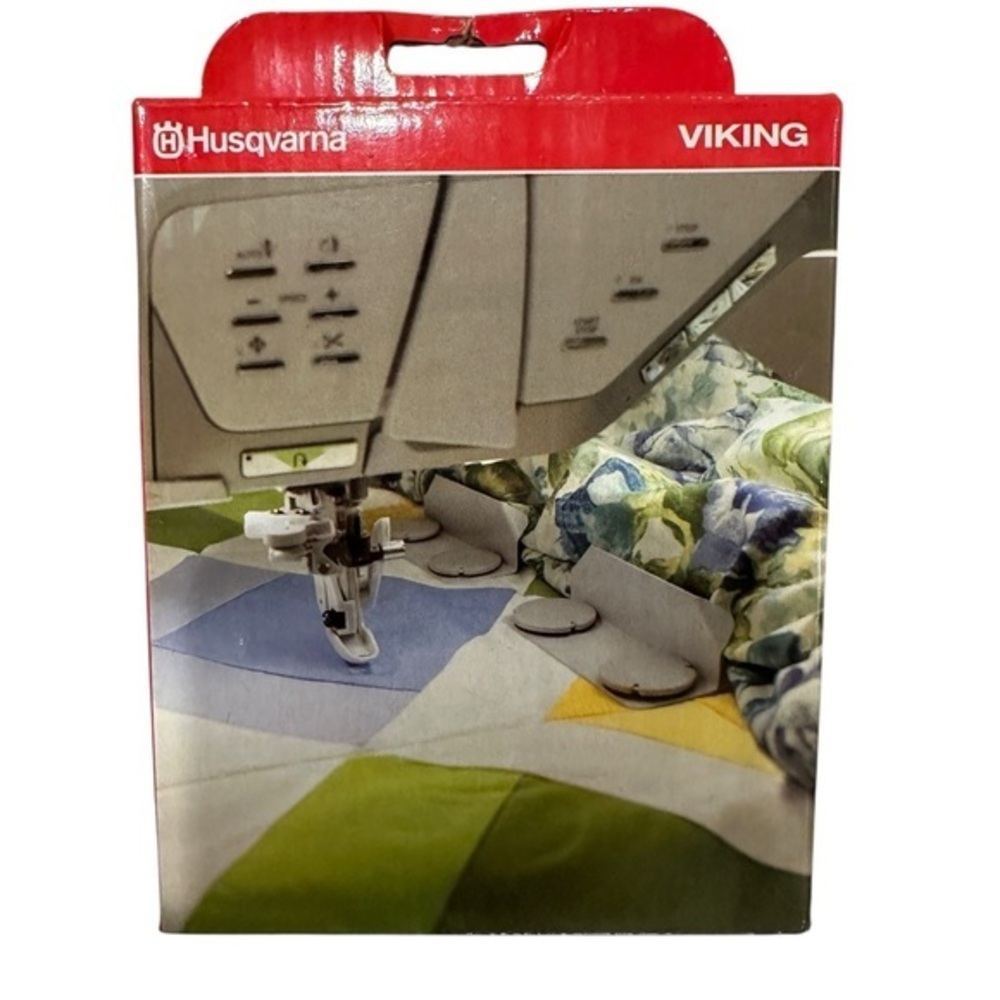🆕 Husqvarna Viking Metal Hoop Fabric Guide Set​